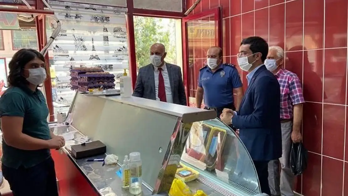 'Doğanşehir´de Covid-19 denetimleri yoğunlaştırıldı'