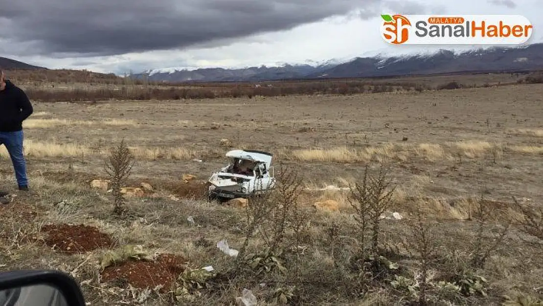 Malatya'da trafik kazası 3 yaralı