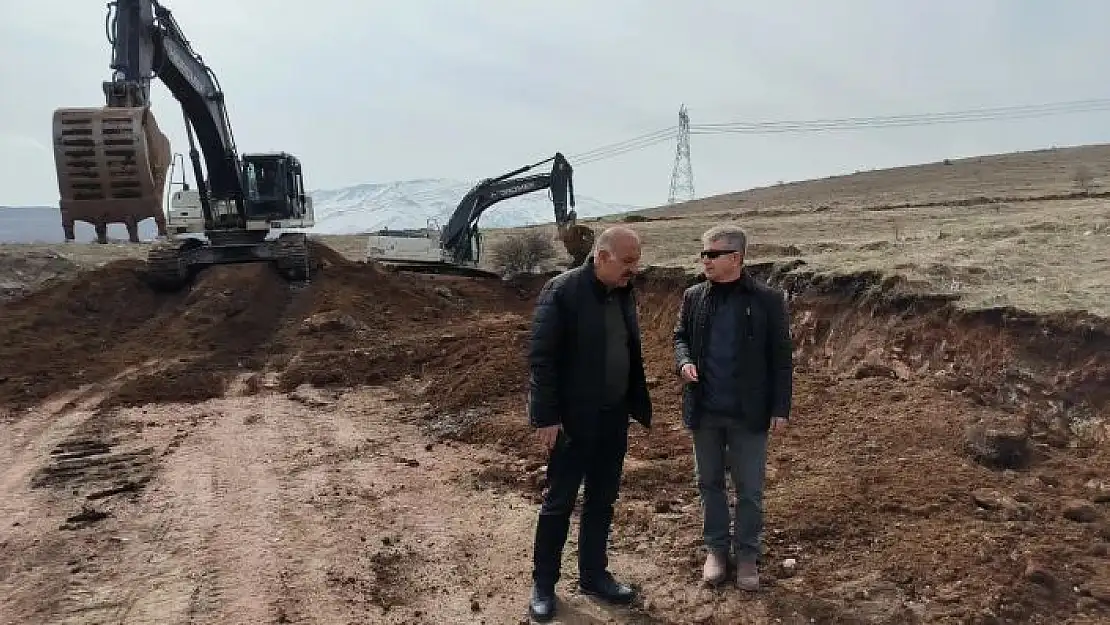 'Doğanşehir´de yapılacak konutlar için çalışmalar başladı'