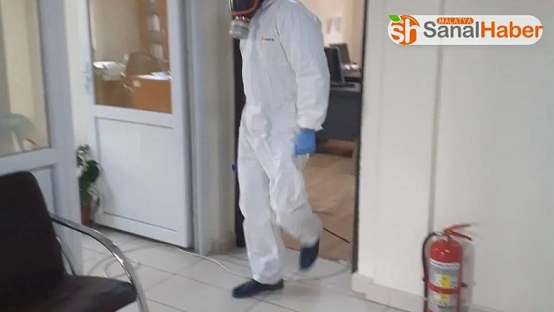 Doğanşehir Kaymakamlığı ilaçlandı