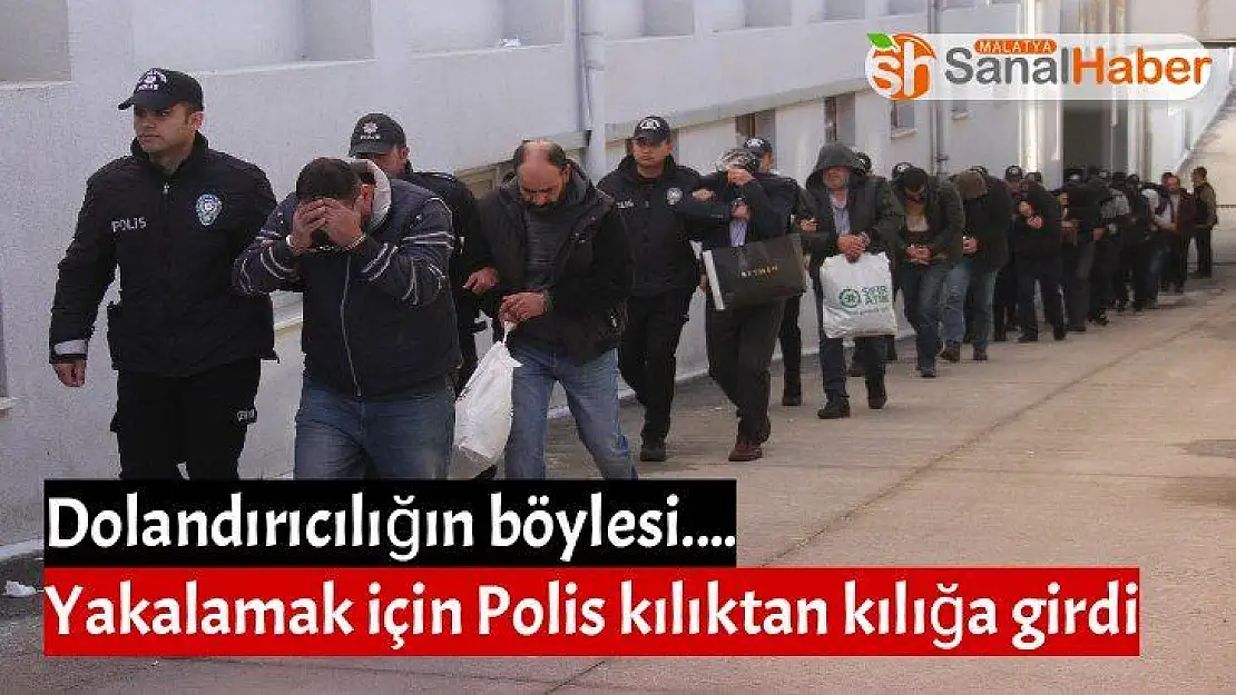 Dolandırıcılığın böylesi.... Yakalamak için Polis kılıktan kılığa girdi