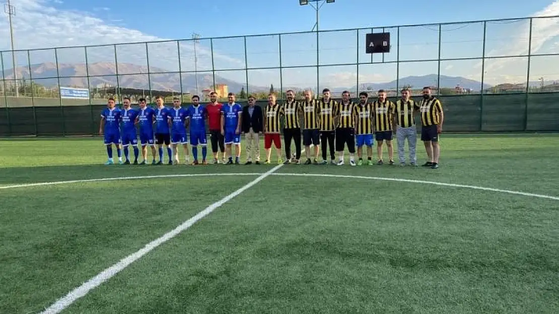 'Dostluk maçının galibi emniyet oldu'
