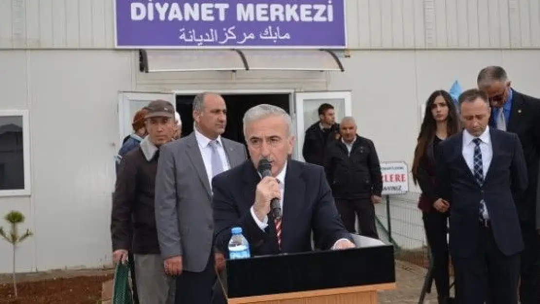 MABEK´te Diyanet Merkezi Açıldı