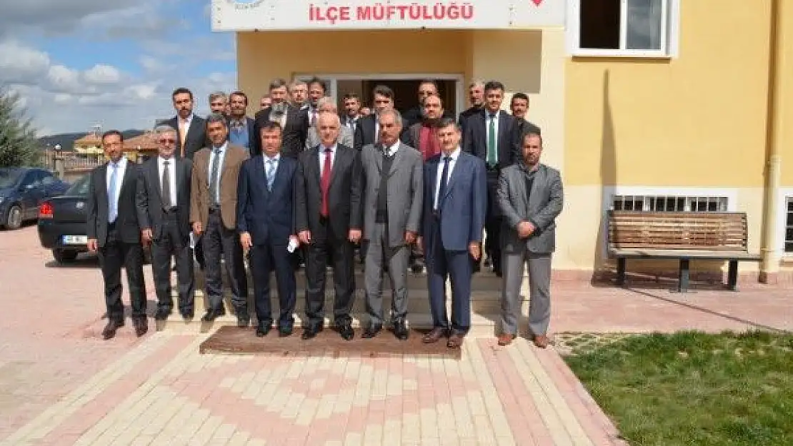 Mart Ayı İlçe Müftüleri Toplantısı Yazıhan´da Yapıldı