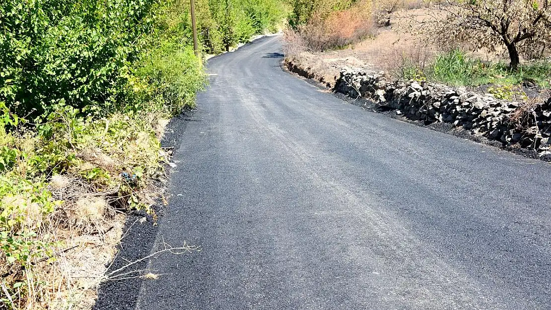 BÜYÜKŞEHİR KALE DE ASFALTLAMA  ÇALIŞMALARINA DEVAM EDİYOR