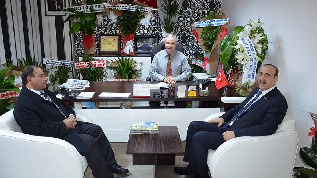  FINDIKLI (BİK) ŞUBE MÜDÜRÜ NİHAT ABACI'YA HAYIRLI OLSUN ZİYARETİ