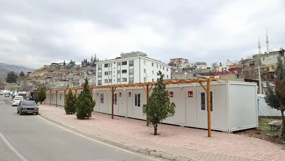 'Dulkadiroğlu ilçesinde 4 noktada konteyner çarşı hazırlandı'
