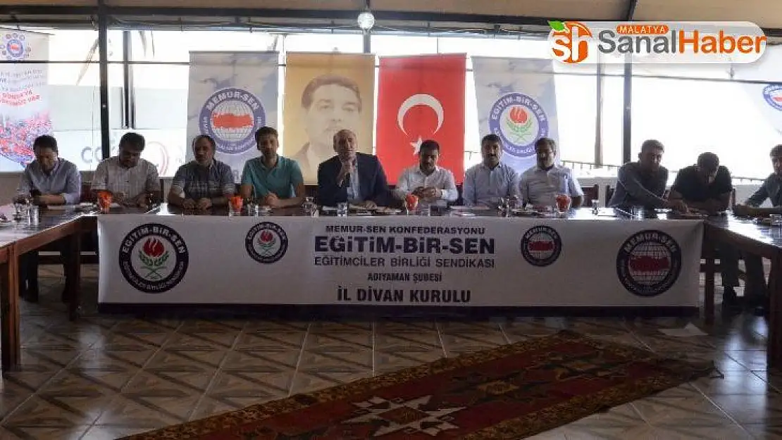 Eğitim Bir-Sen eğitim öğretim yılının ilk divan kurulu toplantısı yapıldı