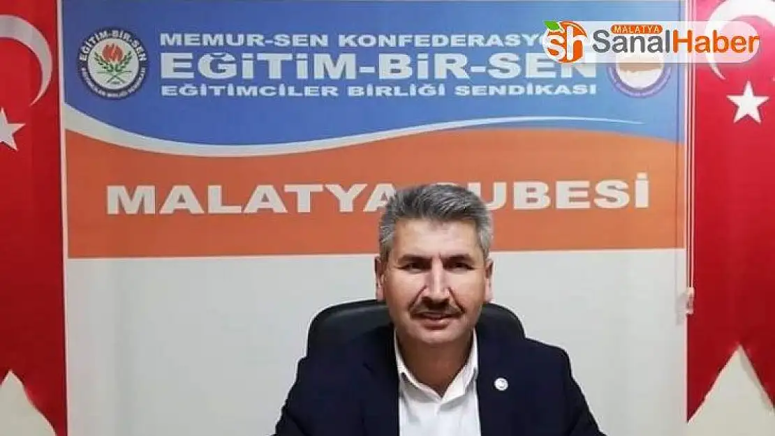 Eğitim Bir Sen'in hedefi kampanyada Malatya plakası