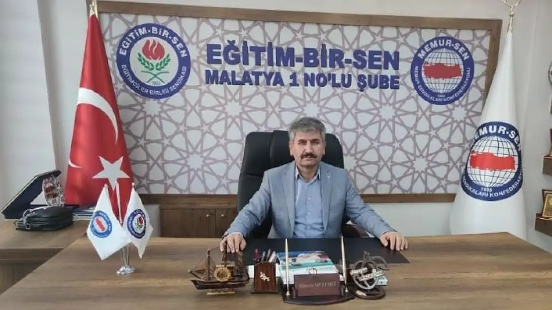 'Eğitim Bir Sen Malatya 1 Nolu Şube Başkanı Söylemez: ''Kadının saygınlığı kadına saygıyla başlar'''