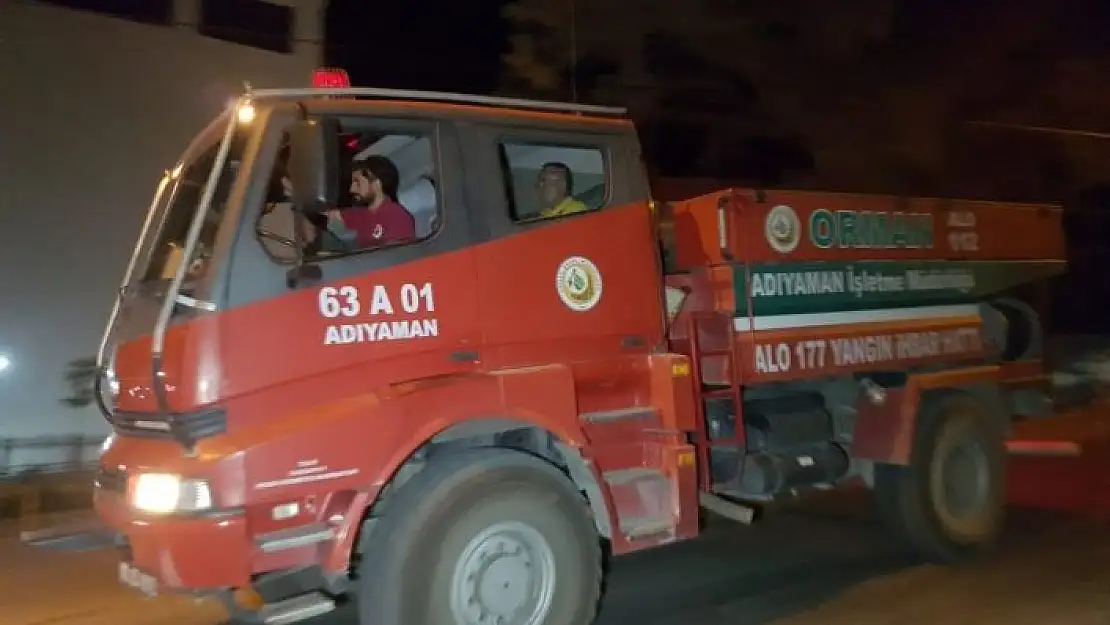 'Ekipler yangına karşı hazır kıta bekliyor'