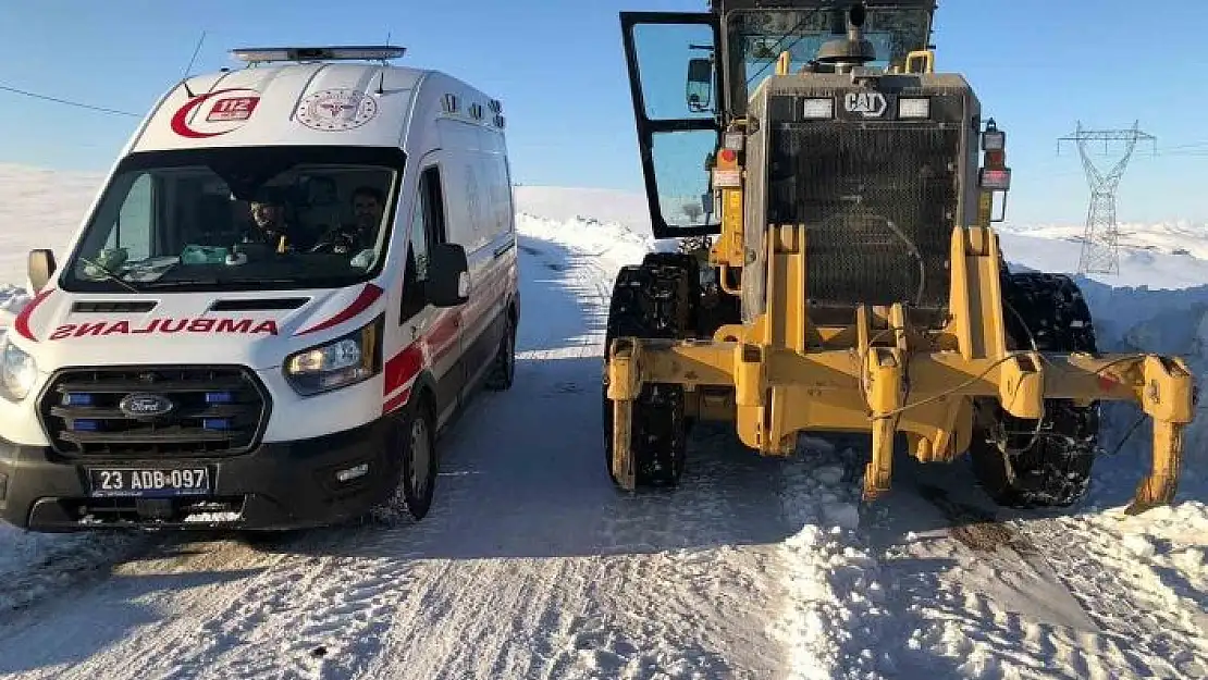 'Ekipler yaşlı hasta için seferber oldu'