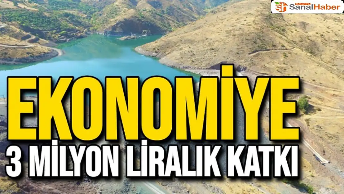 Ekonomiye 3 milyon liralık katkı