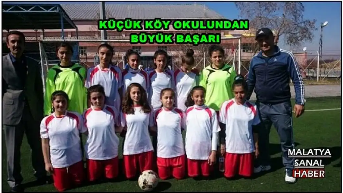 KÜÇÜK KÖY OKULUNDAN DEV BAŞARI