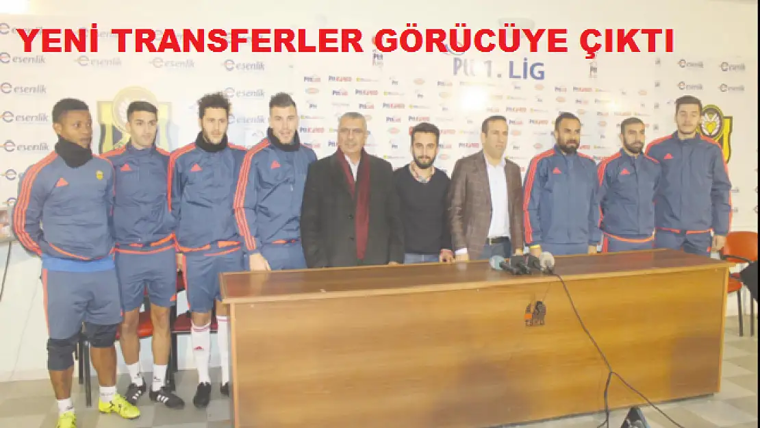  ALİMA YENİ MALATYASPOR TRANSFERLERİNİ TANITTI