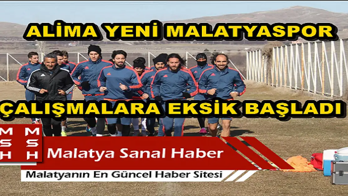 KARDEMİR KARABÜKSPOR MAÇI HAZIRLIKLARINA EKSİK BAŞLADI