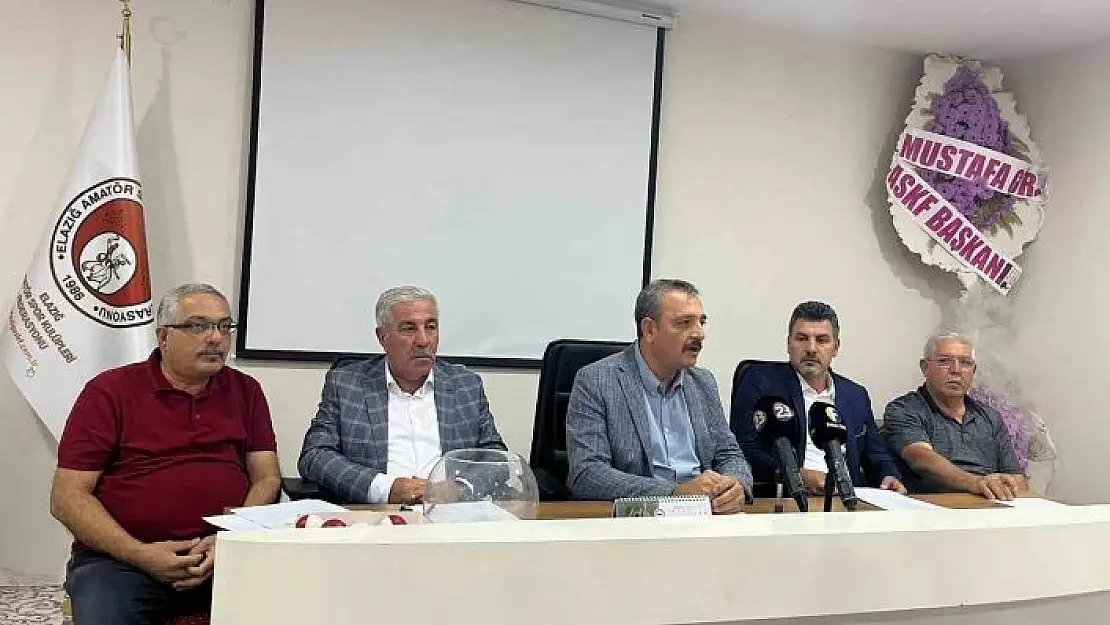 'Elazığ 1. Amatör Küme´de gruplar belirlendi'