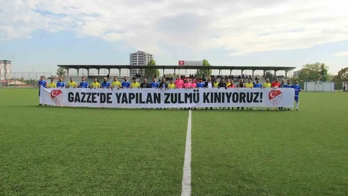 'Elazığ amatöründen Gazze´ye destek'