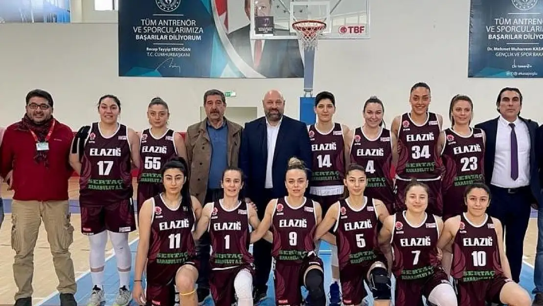 'Elazığ Basketbol TKBL´ye yükseldi'