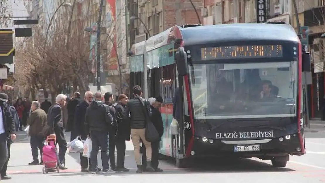 'Elazığ Belediyesi´nden bayramda ücretsiz ulaşım hizmeti'