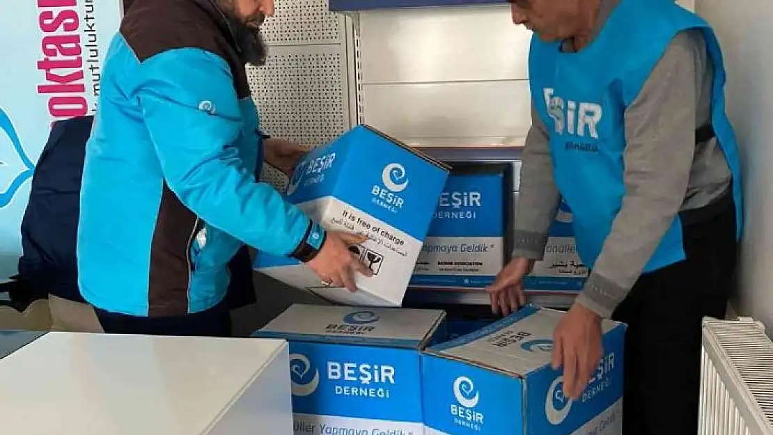 'Elazığ Beşir Derneğinden Afganistan´a yardım eli'