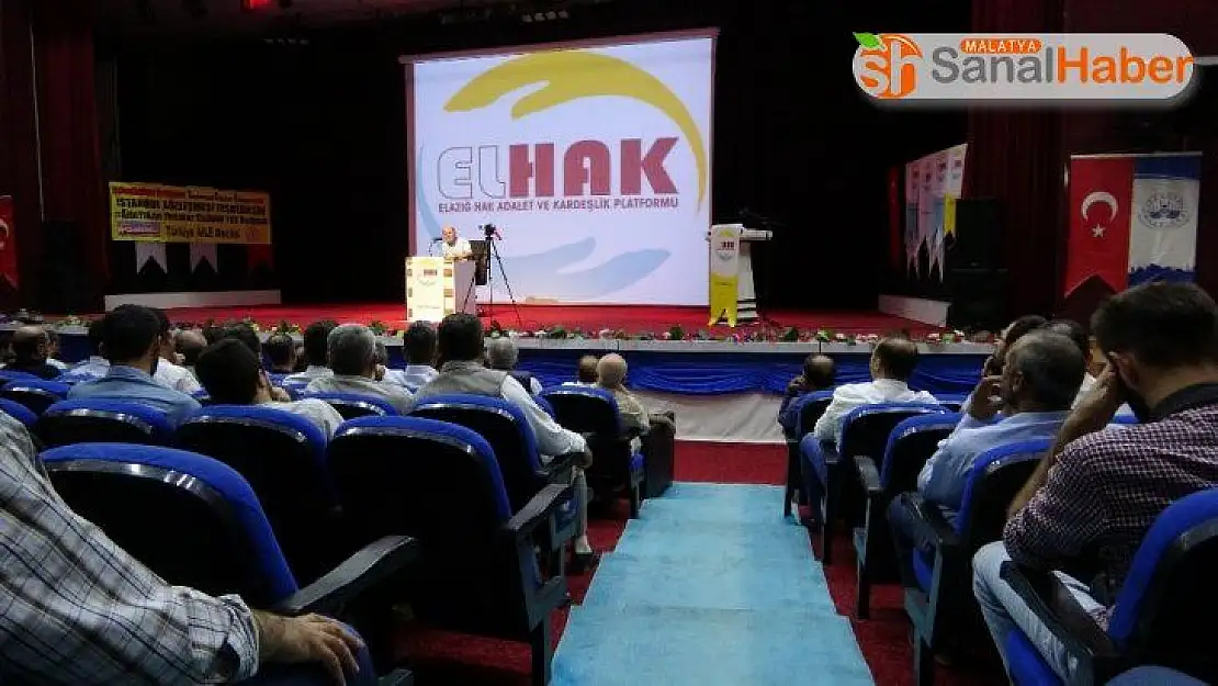 Elazığ'da, 'Önce Aile' konferansı