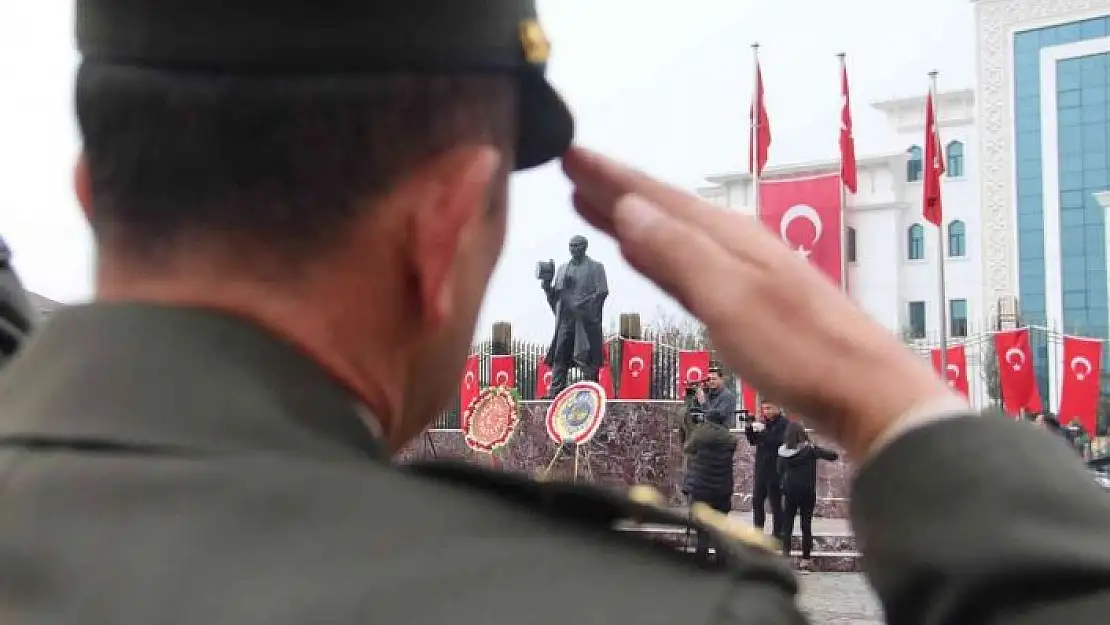 'Elazığ´da 10 Kasım Atatürk´ü Anma Günü töreni'