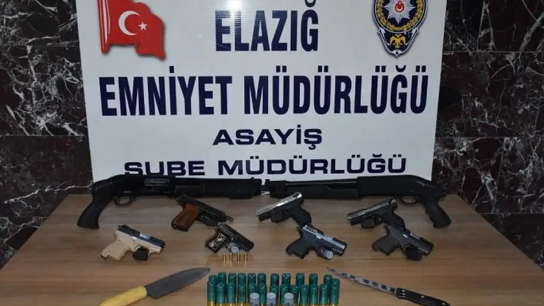 'Elazığ´da 143´ü aranan 238 şahıs yakalandı, 61´i tutuklandı'