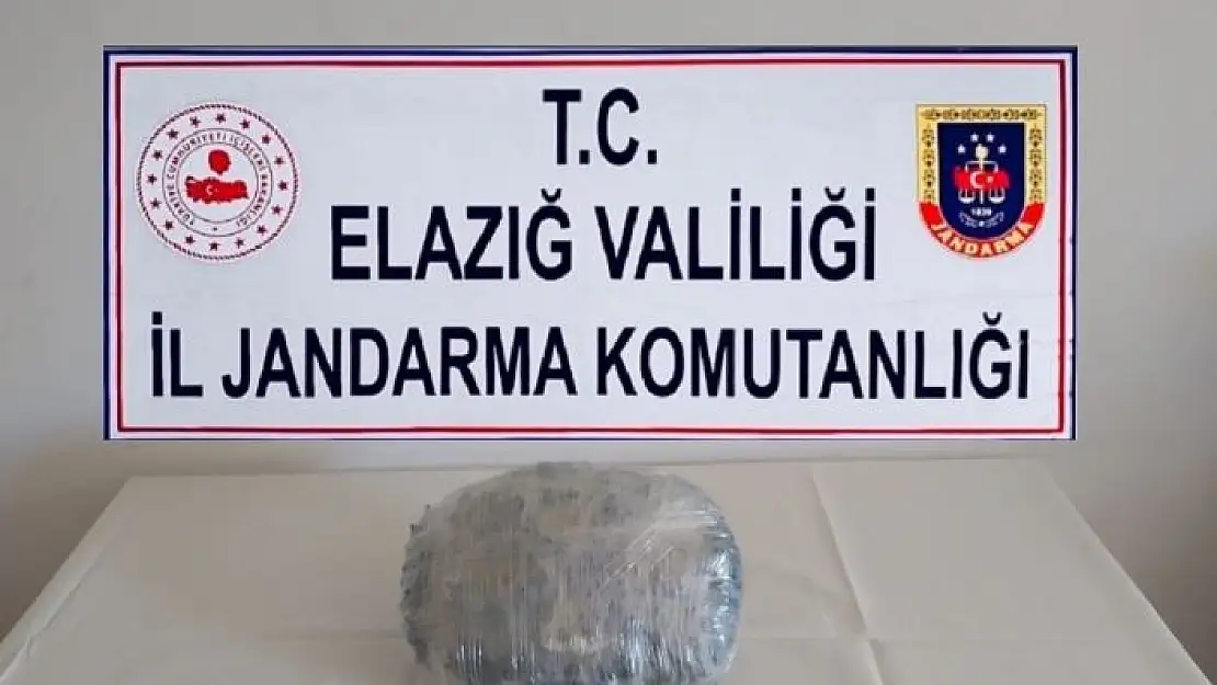 'Elazığ´da 2,5 kilo esrar ele geçirildi'