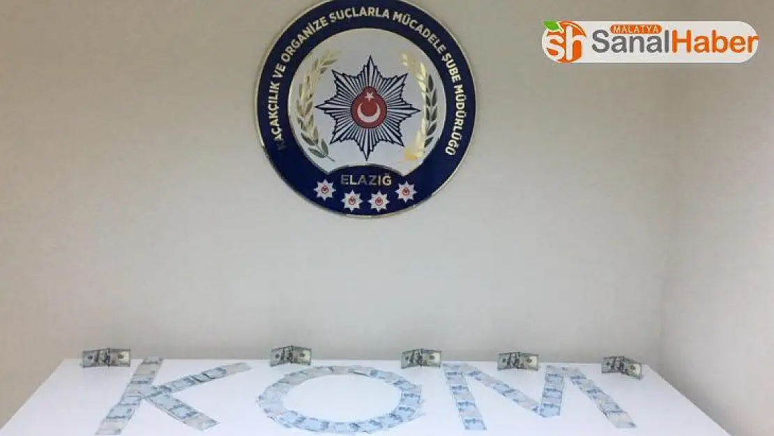 Elazığ'da 2 şüpheli sahte paralarla yakalandı