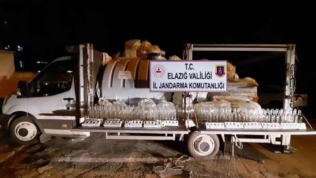 'Elazığ´da 3 bin 500 litre kaçak şarap ele geçirildi'