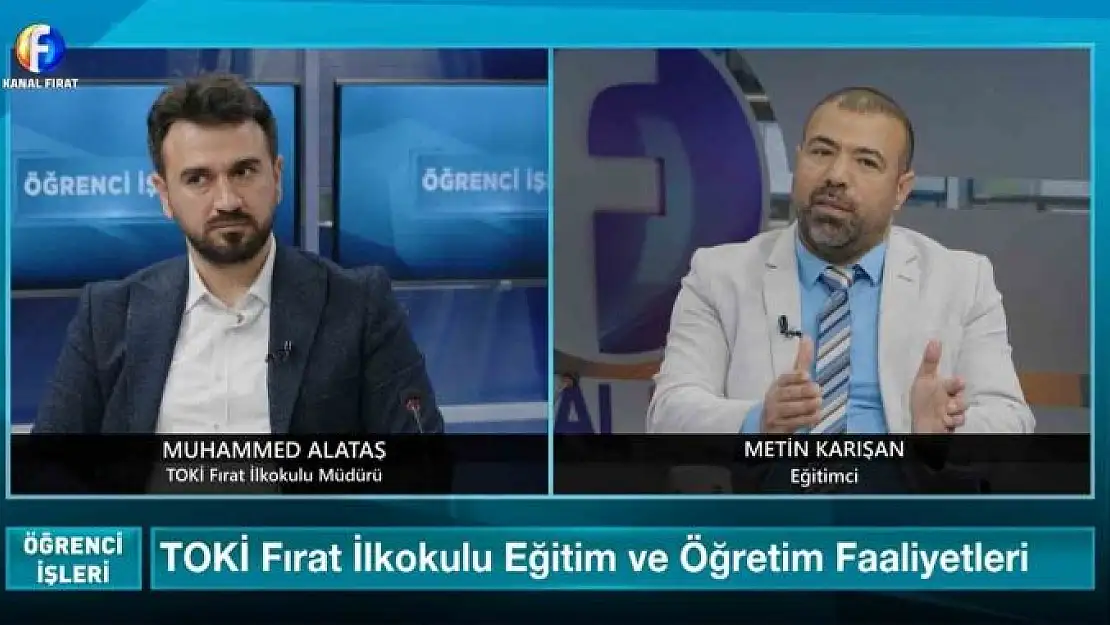 'Elazığ´da 4.2 büyüklüğündeki depreme canlı yayında yakalandılar'