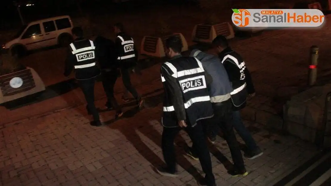 Elazığ'da 5 ayrı hırsızlığa karışan 3 şüpheli tutuklandı