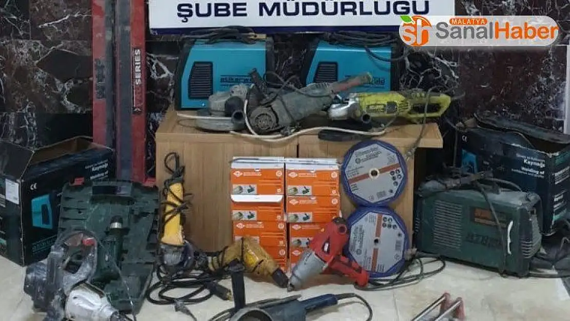 Elazığ'da 5 ayrı hırsızlığa karışan 3 şüpheli yakalandı