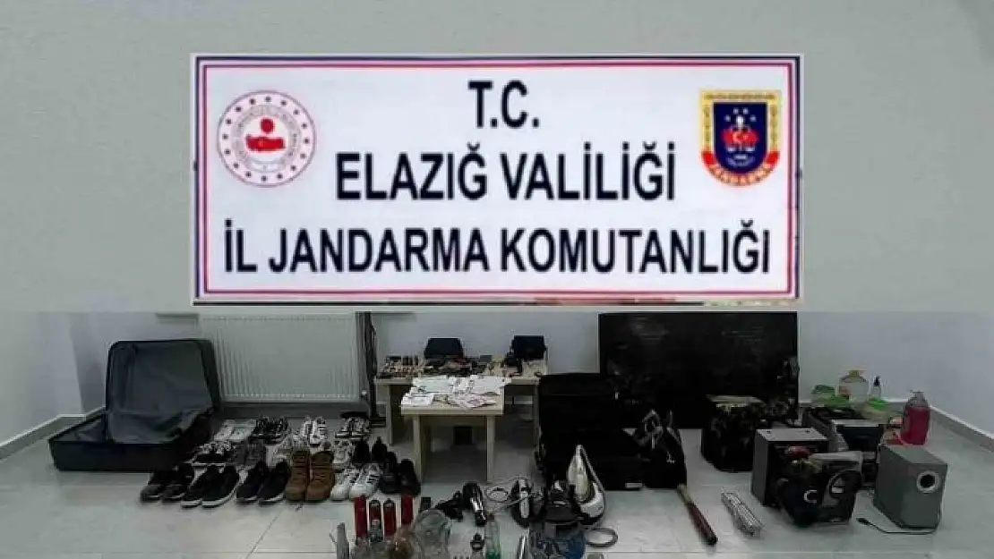 'Elazığ´da 7 hırsızlık olayına karışan 2 kişi yakalandı'