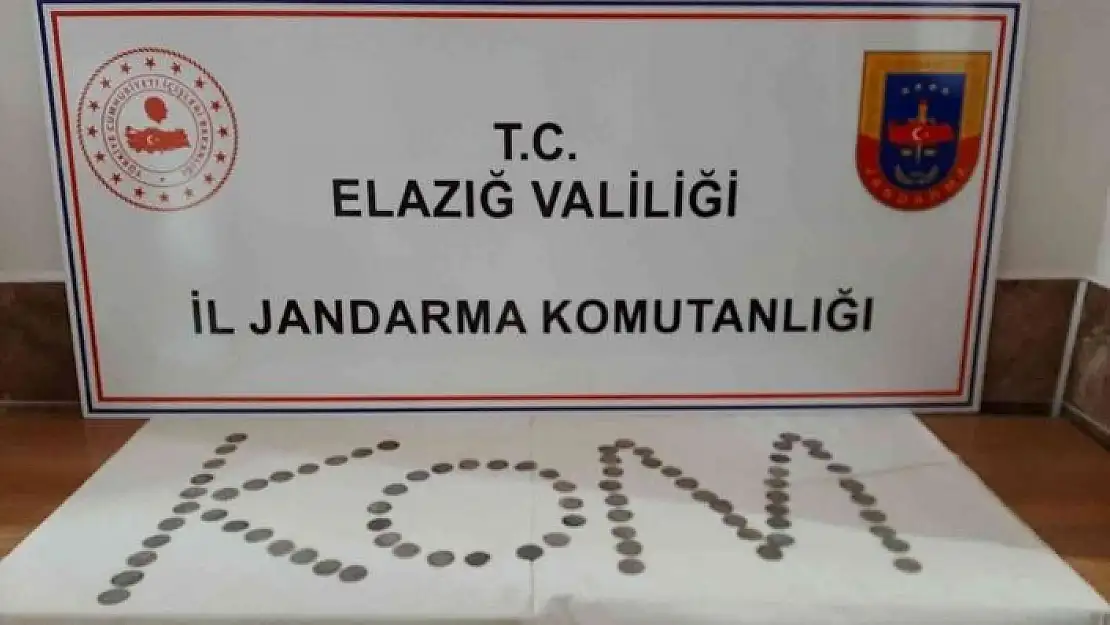 'Elazığ´da 80 adet gümüş sikke ele geçirildi'
