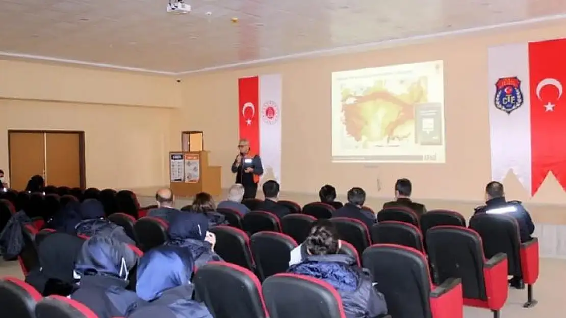 'Elazığ´da  afet farkındalık eğitimi'