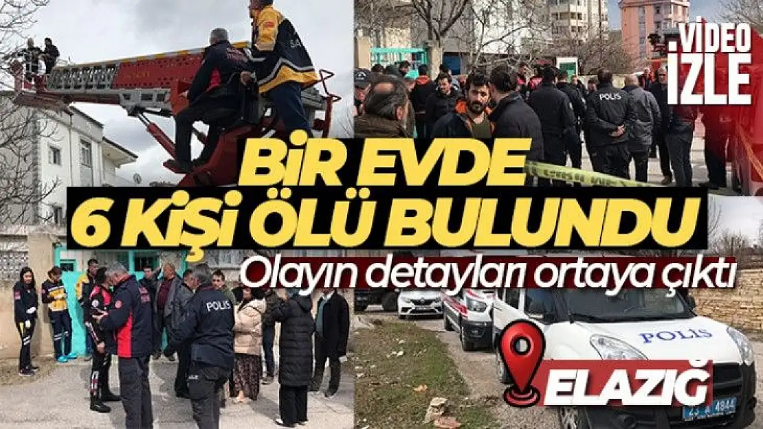 Elazığ'da aile katliamı