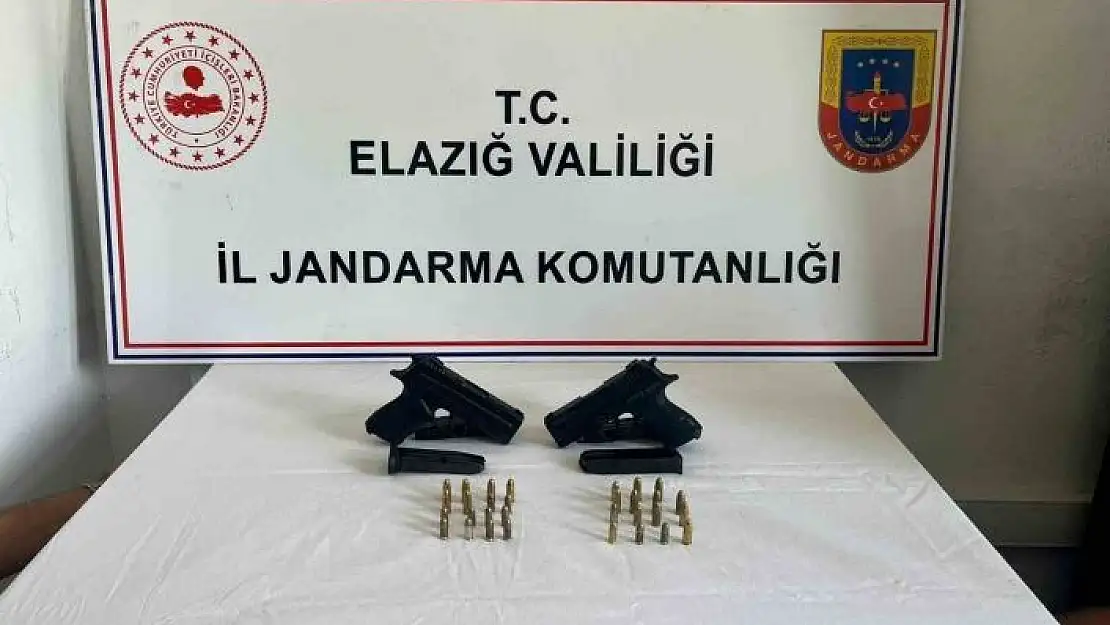 'Elazığ´da aranan 2 şüpheli jandarma tarafından yakalandı'