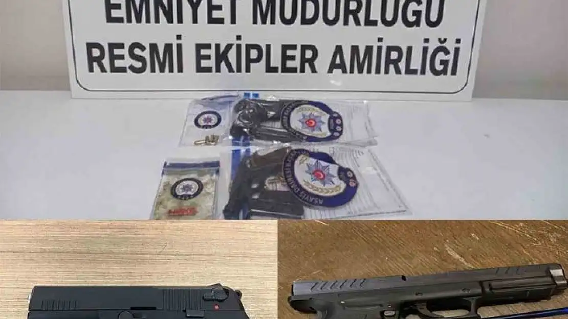 'Elazığ´da asayiş uygulaması: 15 aranan şahıs yakalandı, 4 ruhsatsız silah ele geçirildi'