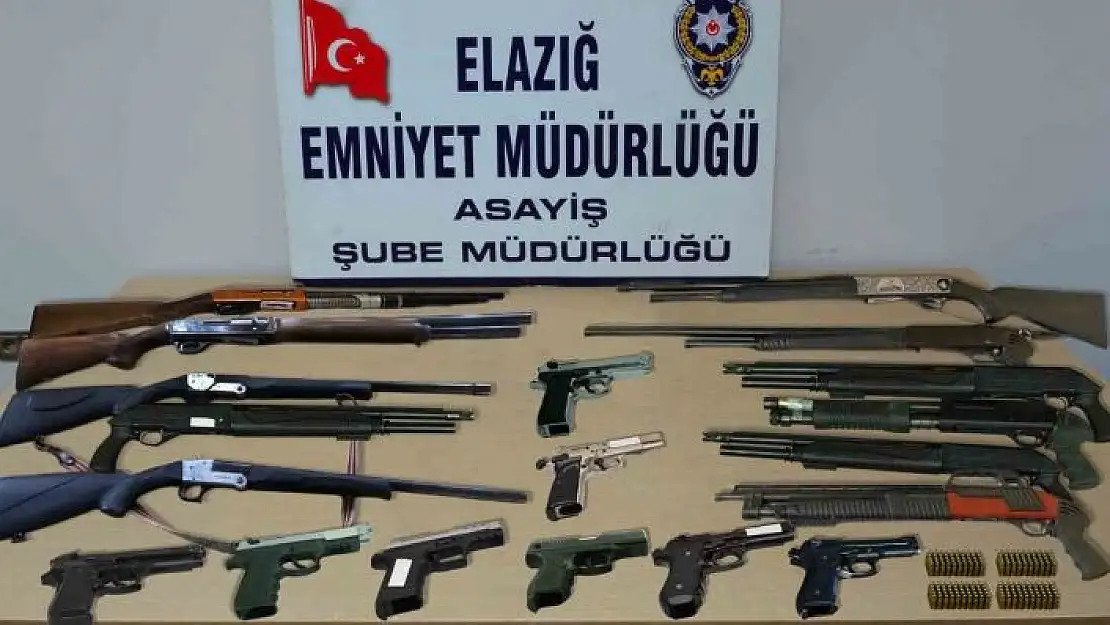 'Elazığ´da asayiş ve şok uygulamaları: 22 tutuklama'