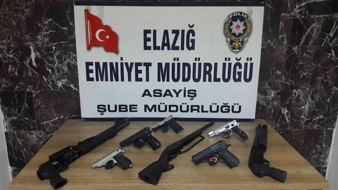 'Elazığ´da asayiş ve şok uygulamalarında 103 şüpheli yakalandı'