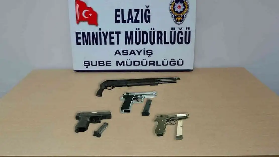 'Elazığ´da asayiş ve şok uygulamalarında aranan 133 şüpheli yakalandı'