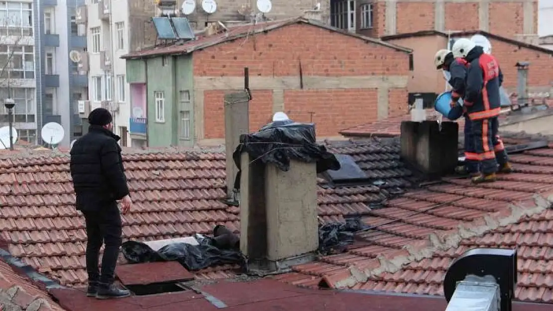 'Elazığ´da baca yangını korkuttu'