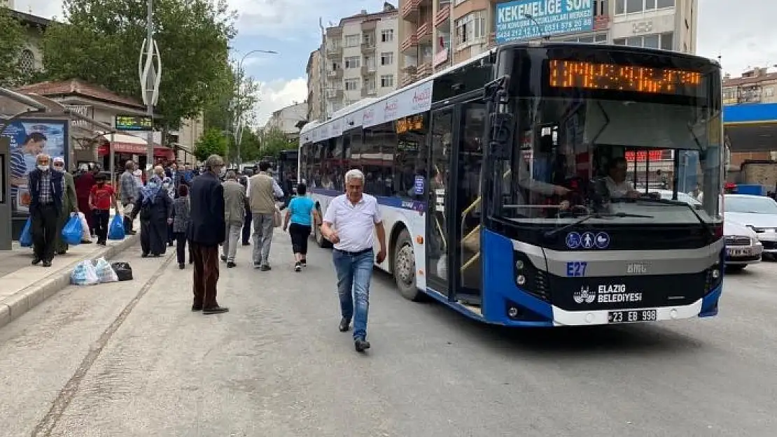 'Elazığ´da belediye otobüsleri bayramda ücretsiz'