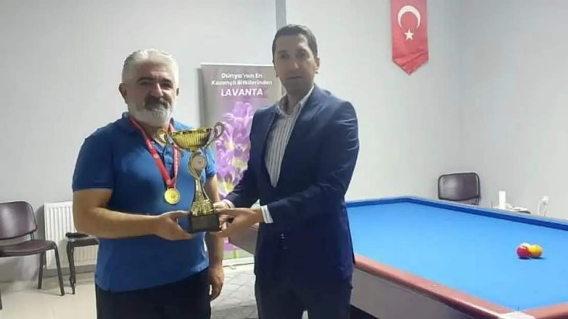 'Elazığ´da Bilardo Şampiyonası sona erdi'