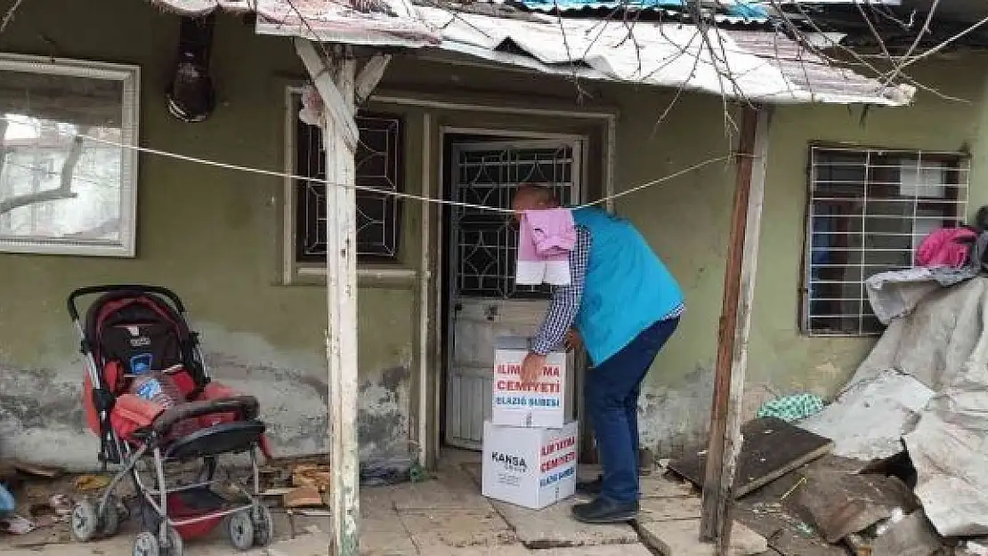 'Elazığ´da bin aileye kışlık kıyafet ve gıda yardımı'