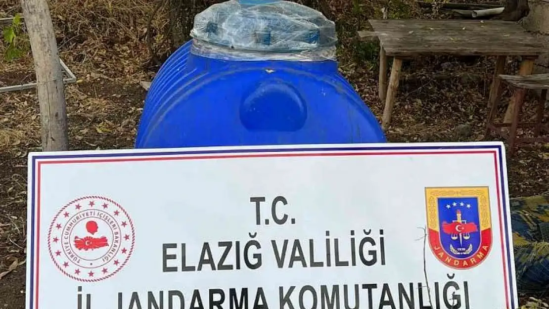 'Elazığ´da bin litre kaçak şarap ele geçirildi'