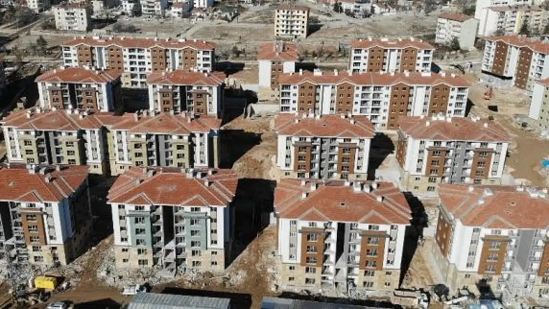 'Elazığ´da binlerce modern deprem konutu hızla yükseliyor'