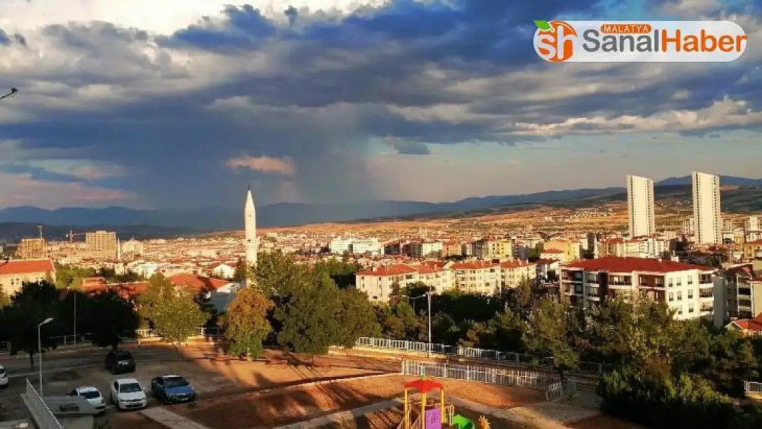 Elazığ'da bulutların muhteşem görsel şöleni